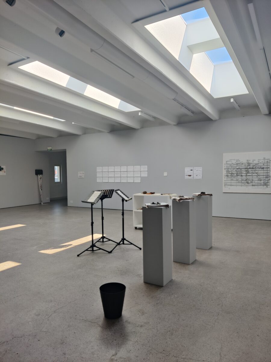Exhibition view from Yes and NoTations